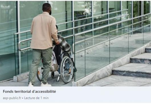 Visuel : FONDS TERRITORIAL ACCESSIBILITE