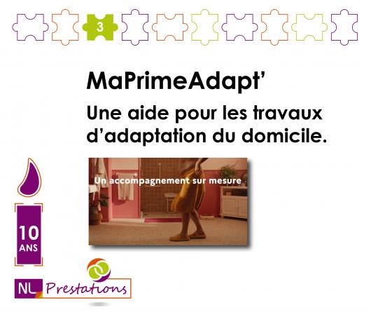 Visuel : rester le plus longtemps possible chez soi c'est possible !!!