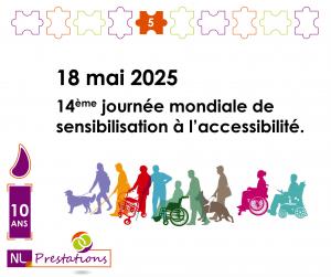 Visuel : journe de la sensibilisation  l'acceessibilit